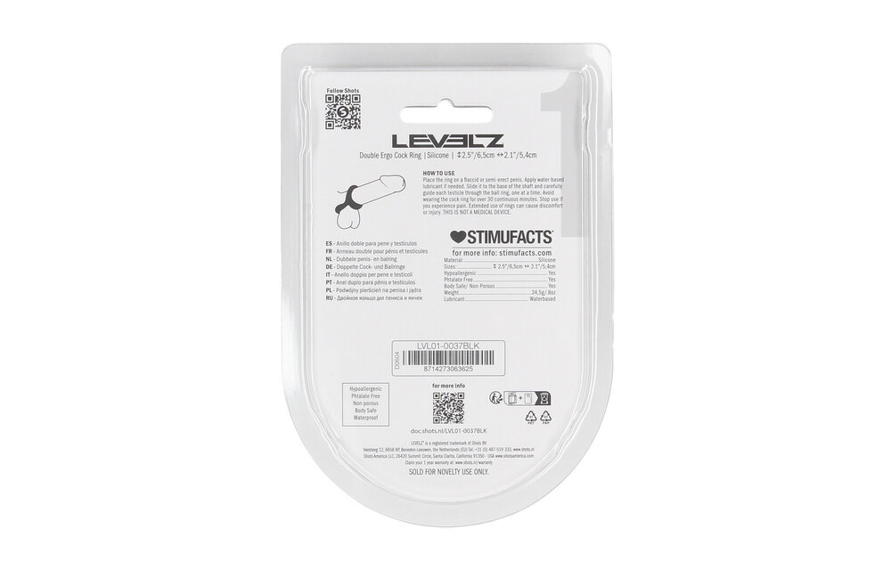 Dubbele Ergo Cockring