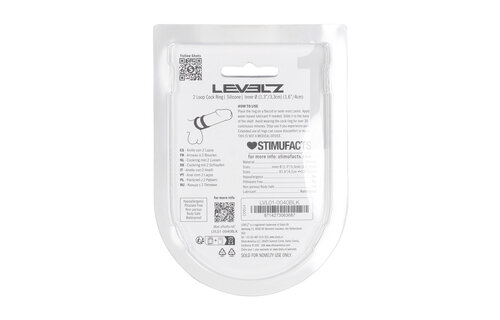 2 Loop Siliconen Cockring Zwart – Dubbele Grip & Controle