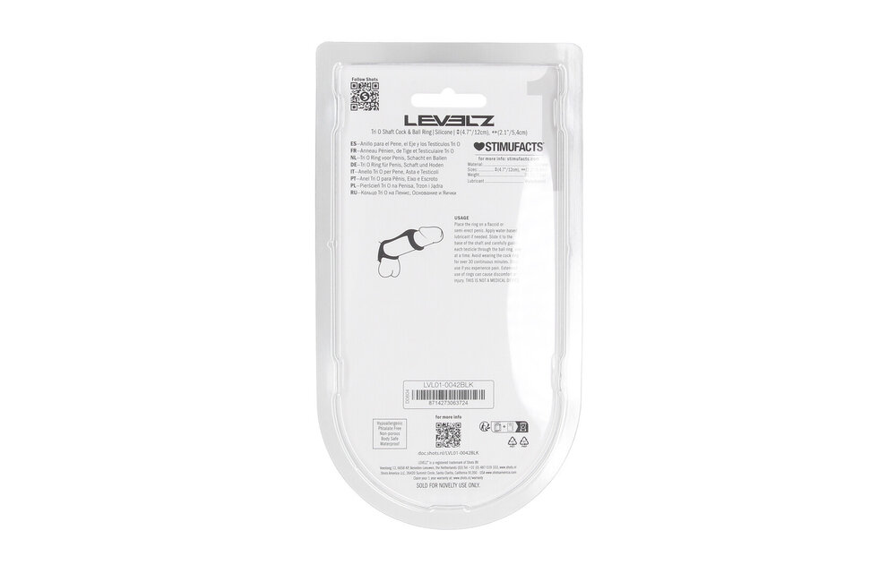 Tri O Shaft Cock and Ball Ring