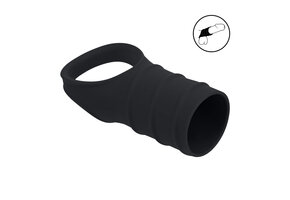 Cockring und gerippte Hülle