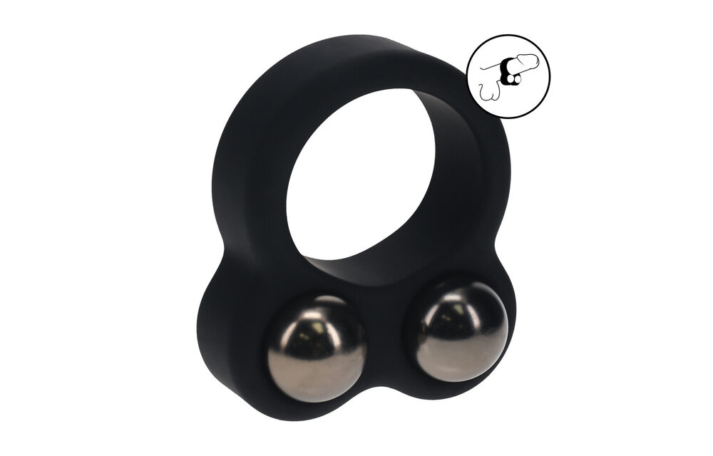 Double Weighted Ball Cockring