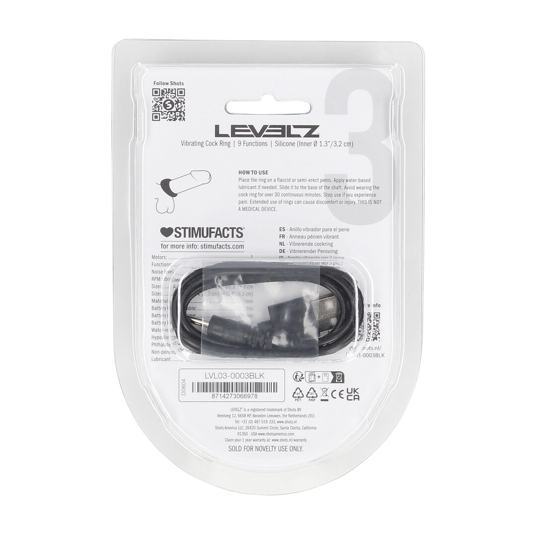 Sealed Liquid Vibrating Cockring