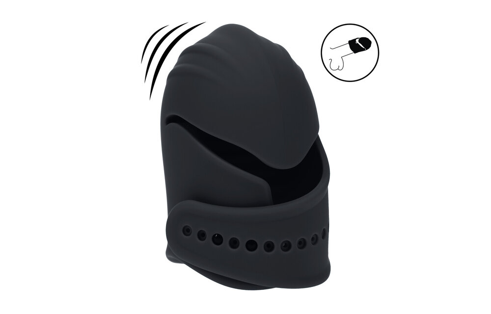 Verstellbarer vibrierender Peniskopfstimulator