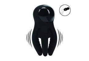 Digital Vibrating Penis Head Stimulator with Tentacles