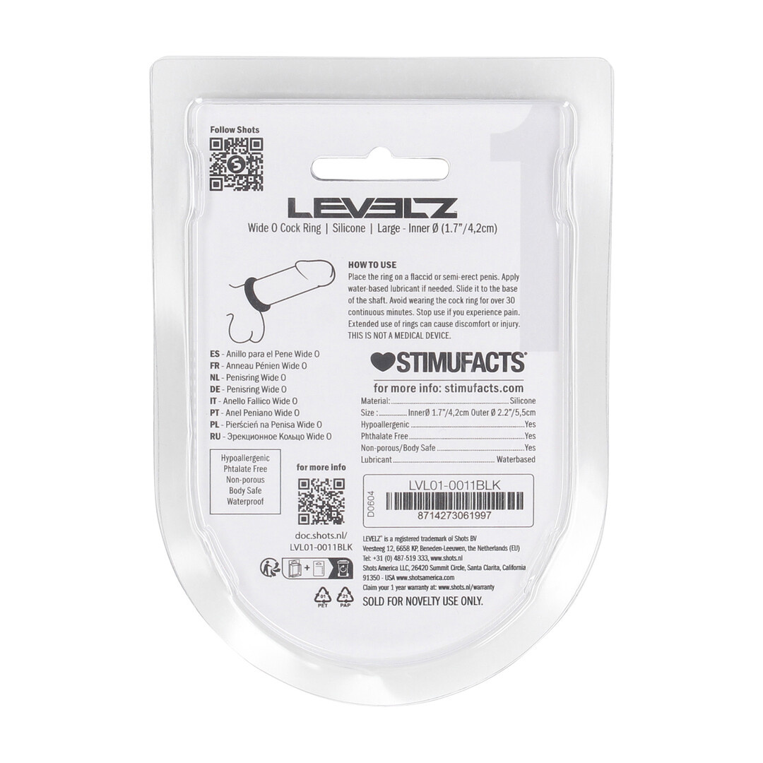 Wide O Cockring L 42mm