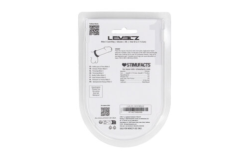 Wide O Siliconen Cockring XXL 55mm Zwart – Comfort & Kracht