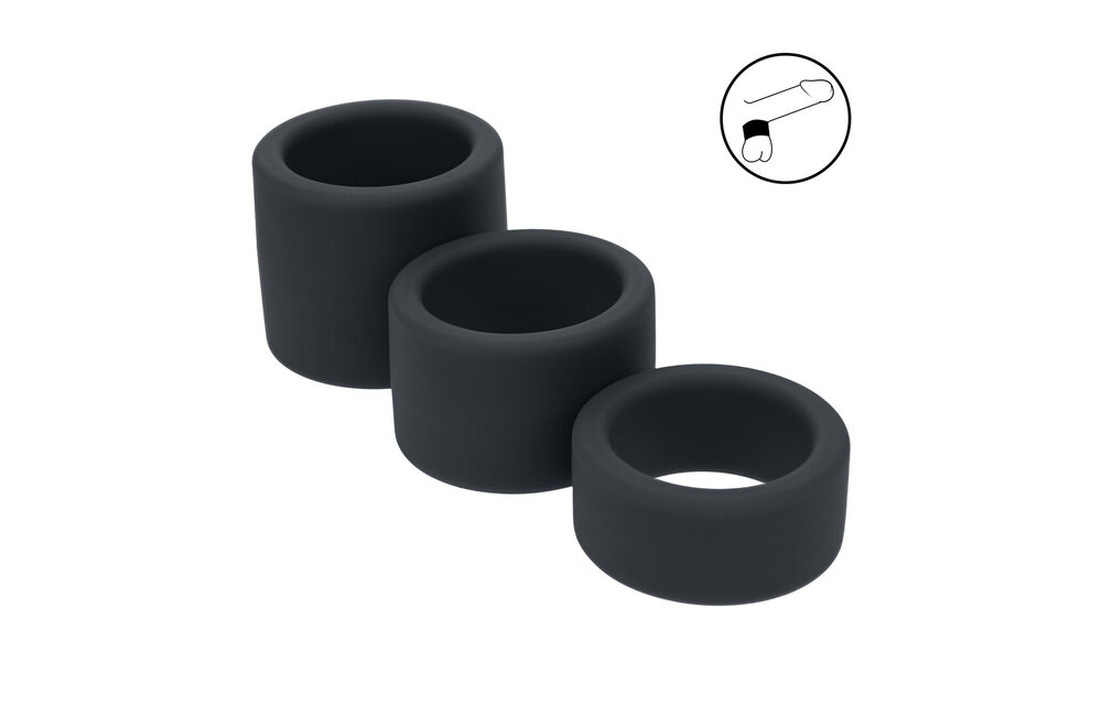 Vloeibare Ballenriem Set van 3 S/M/L