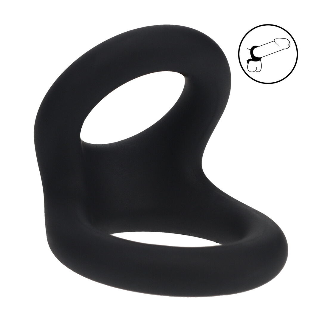 Double O Silicone Cock Ring S Black – Powerful Sensation