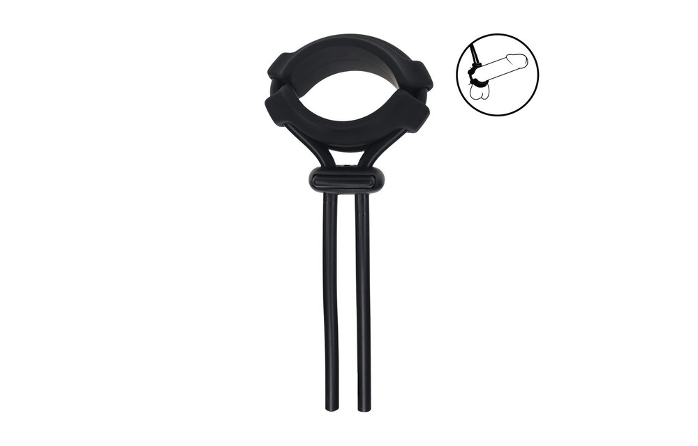 Detachable Wide Adjustable Lasso Cockring 5mm