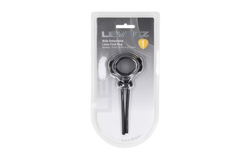 Detachable Adjustable Silicone Cock Ring 5mm Black | Levelz