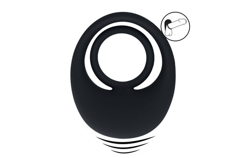 Vibrierender Liquid-Cock- und Ballring