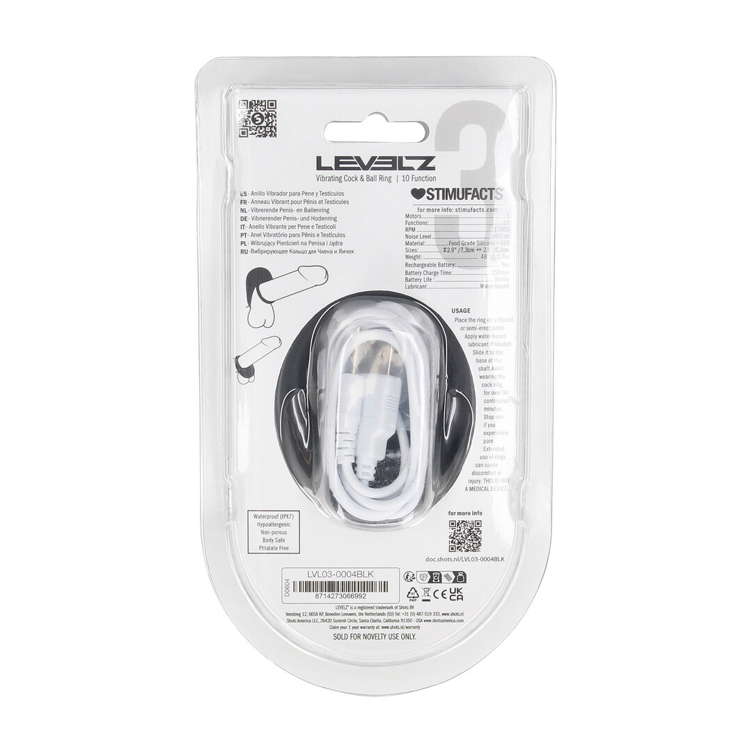 Vibrating Liquid Cock and Ball Ring