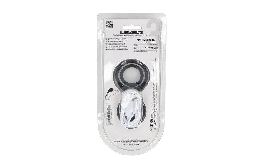 Vibrating Cock and Ball Ring with Wing Stimulator