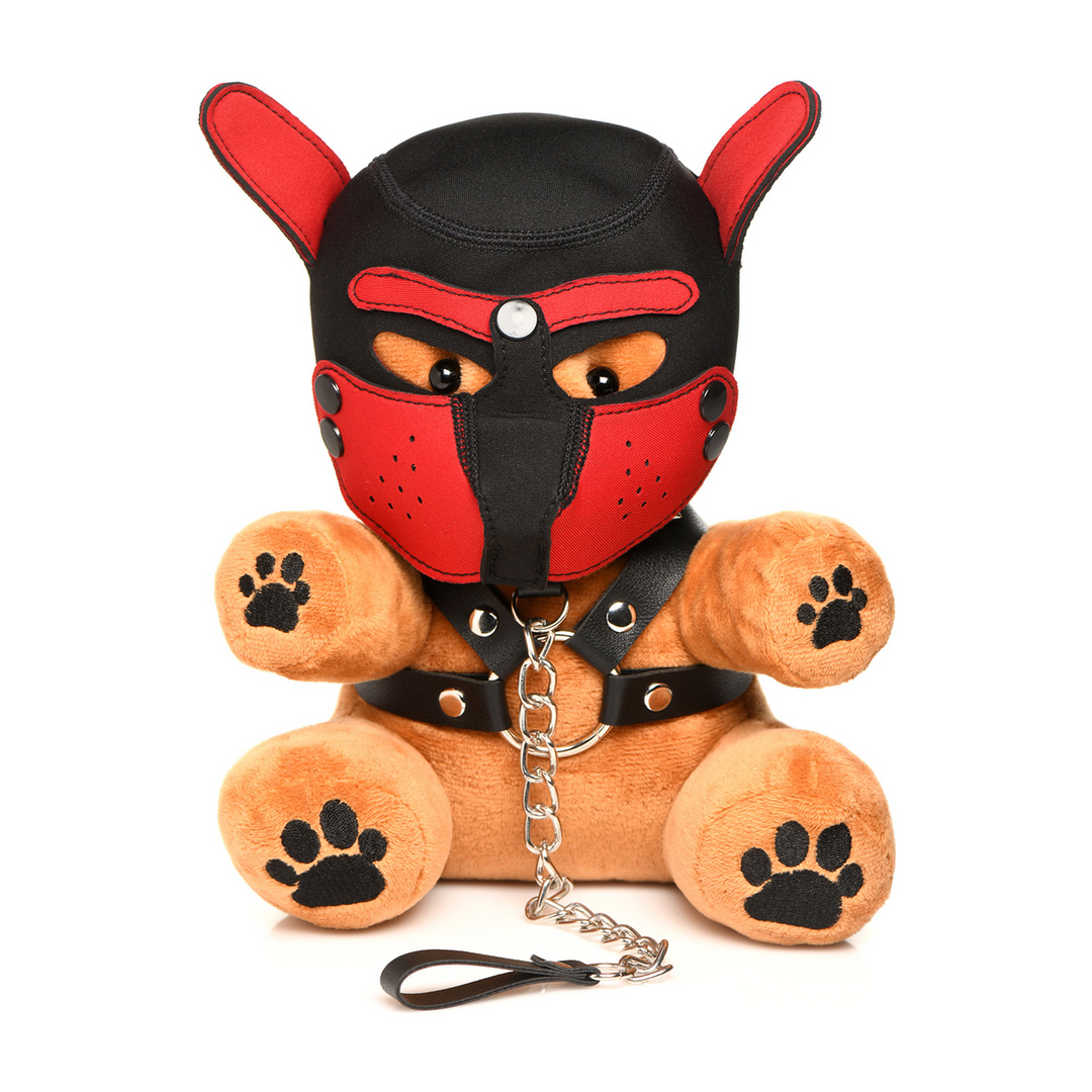 Pup Bear Plüschtier | Niedlicher Kinky-Bär für Pup-Play-Spaß