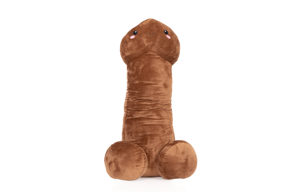 Penis-Kuscheltier 100 cm – Großes, lustiges Plüschtier!