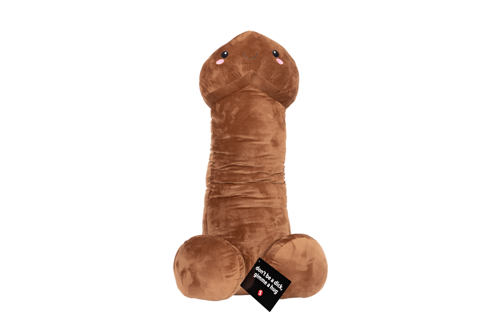 Penis-Kuscheltier 100 cm – Großes, lustiges Plüschtier!