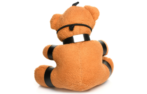 Whipped Teddy Bear Keyring Brown – Tough & Funny