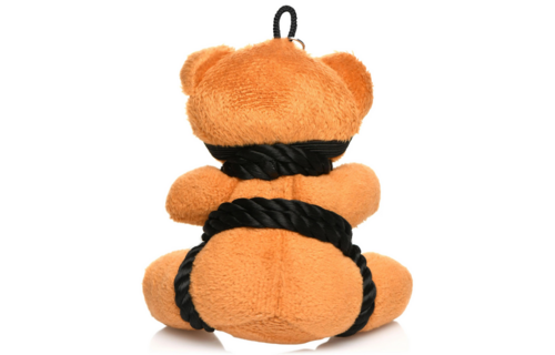 Touw Teddybeer Sleutelhanger Bruin – Uniek & Schattig Accessoire