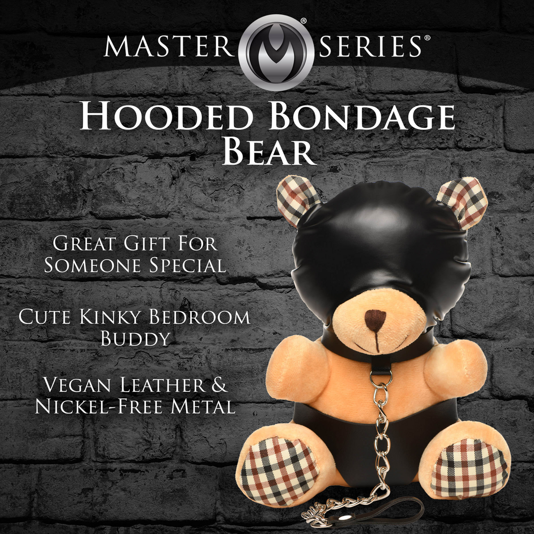 Hooded Bondage Bear – Funny & Cuddly Gift!
