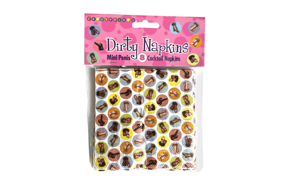 Dirty Penis Servetten – Stijlvolle Vrijgezellenfeest Accessoires