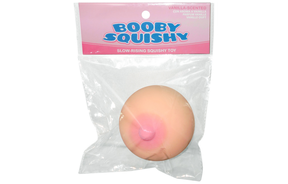 Booby Squishy Vanille | Stressverlichting & Zachte PU Squishy