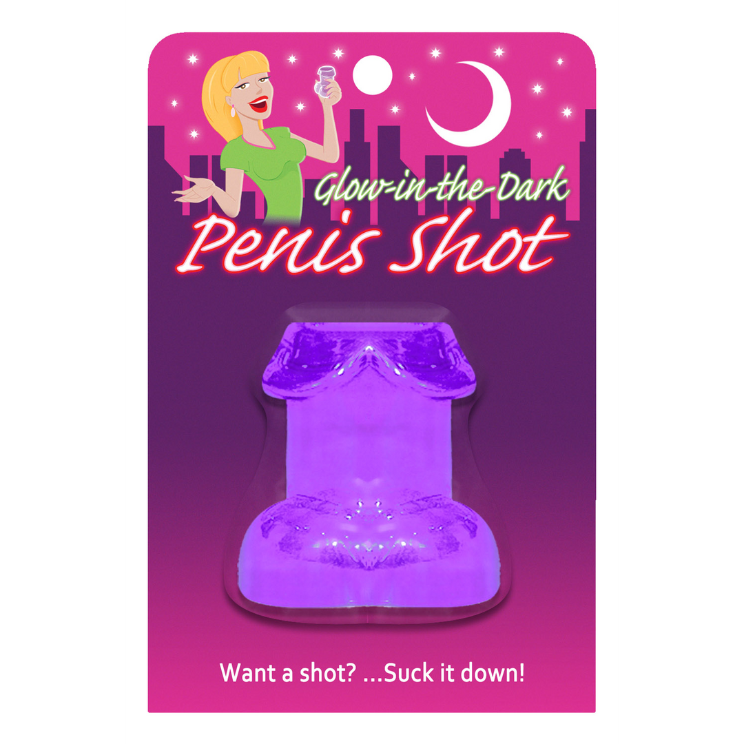Leuchtender Penis Shot - Lila