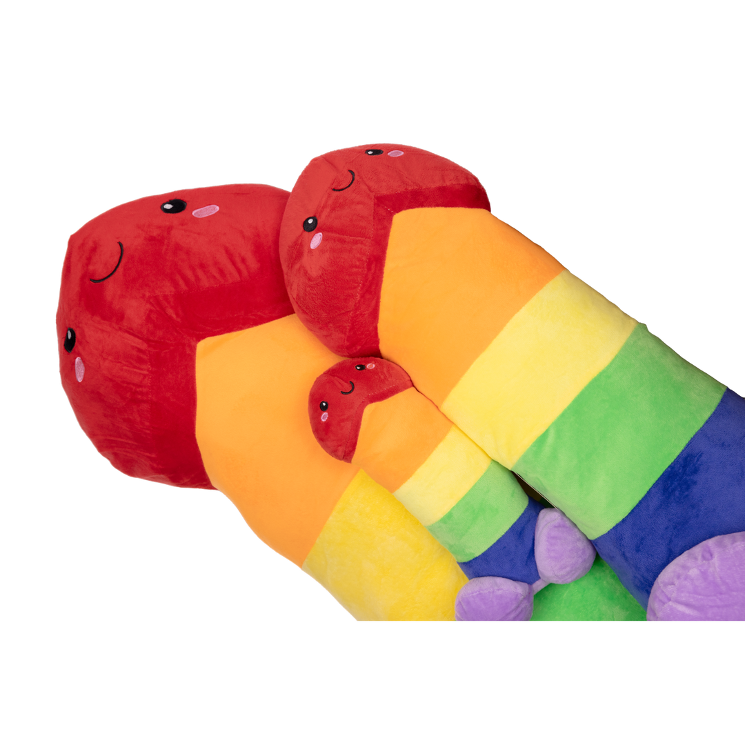 Korte Penis Knuffel 20 cm – Grappige Pluche Geschenkidee