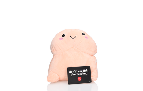 Short Penis Cuddly Toy 12" – Funny & Soft Gift 30 cm