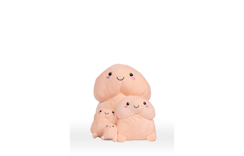 Korte Penis Knuffel 12" – Grappig & Zacht Cadeau 30 cm