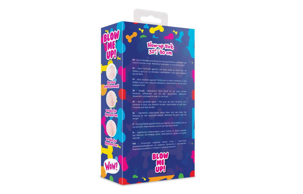 Blow-up Dick - 32''/ 80 cm - Flesh