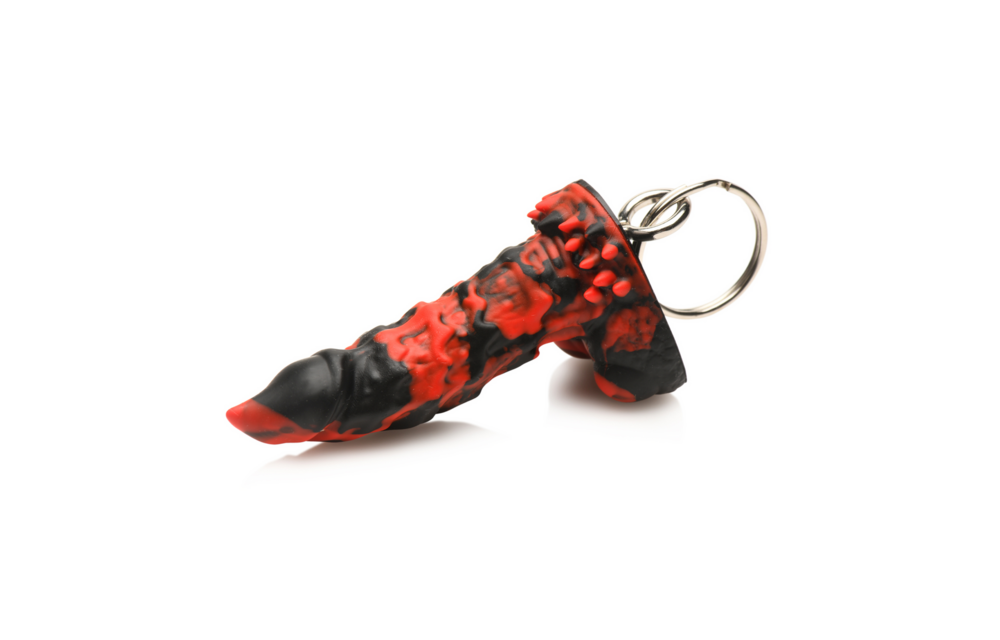 Fire Demon Keyring – Mythical Fantasy Charm & Style