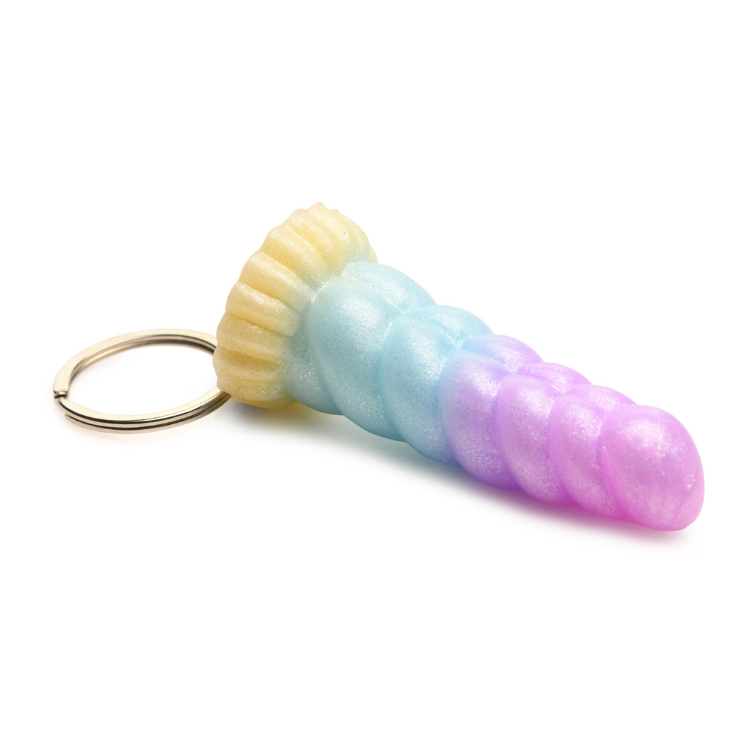 Mystique Unicorn Sleutelhanger | Unieke Pastel Eenhoorn