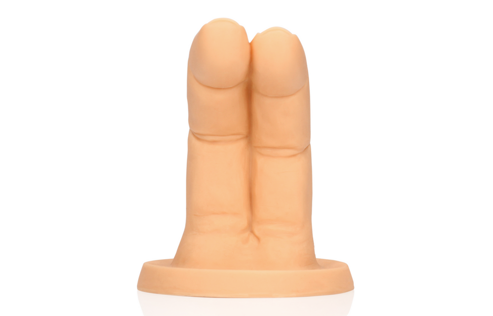 Cum Over - Flesh: Funny & Exciting Finger Dildo Gift