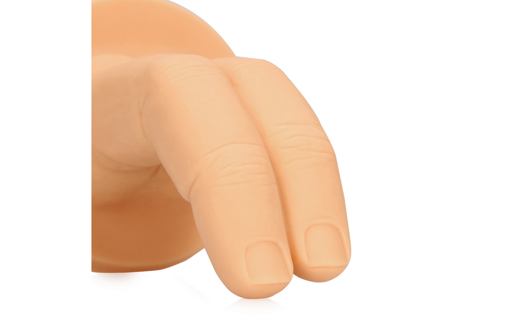 Cum Over – Fleisch: Lustiger & aufregender Fingerdildo als Geschenk