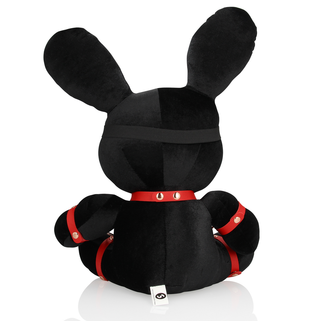 Rabbit Bondage - Velvet - Groß - Schwarz