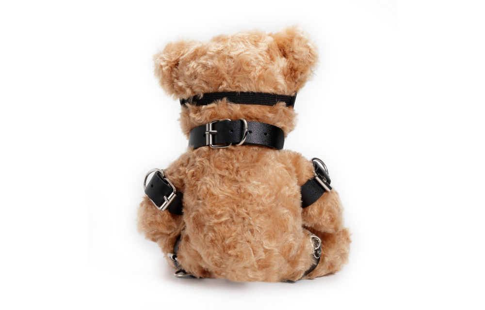 Crushito - Bondage Teddy Bear - 31 cm - Black