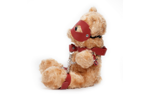 Crushito - Bondage Teddy Bear - 31 cm - Red