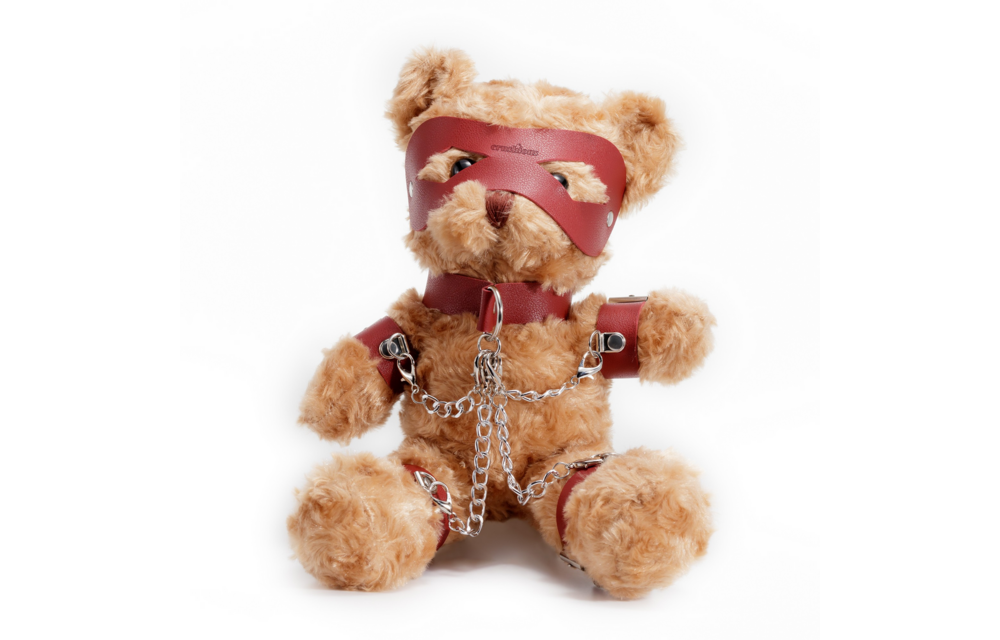 Crushito - Bondage Teddybär - 31 cm - Rot