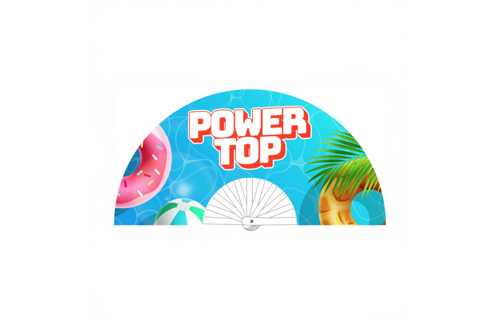 Power Top - Fan - 64 cm - Multicolor