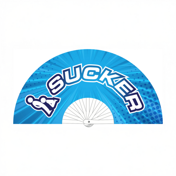 Sucker - Ventilator - 64 cm - Blauw