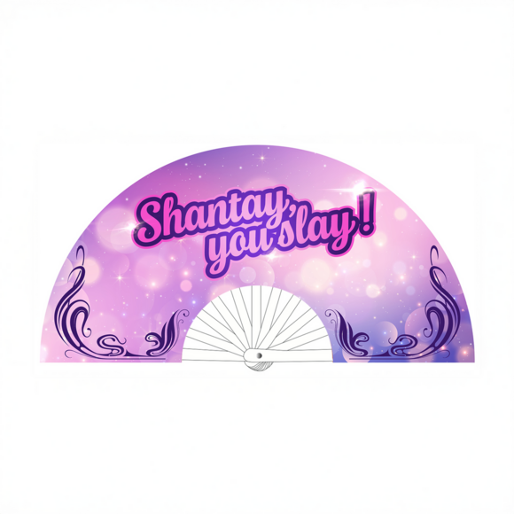 Shantay You Slay - Fächer - 64 cm - Lila
