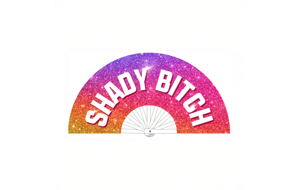 Shady Bitch - Fan - 64 cm - Multicolor