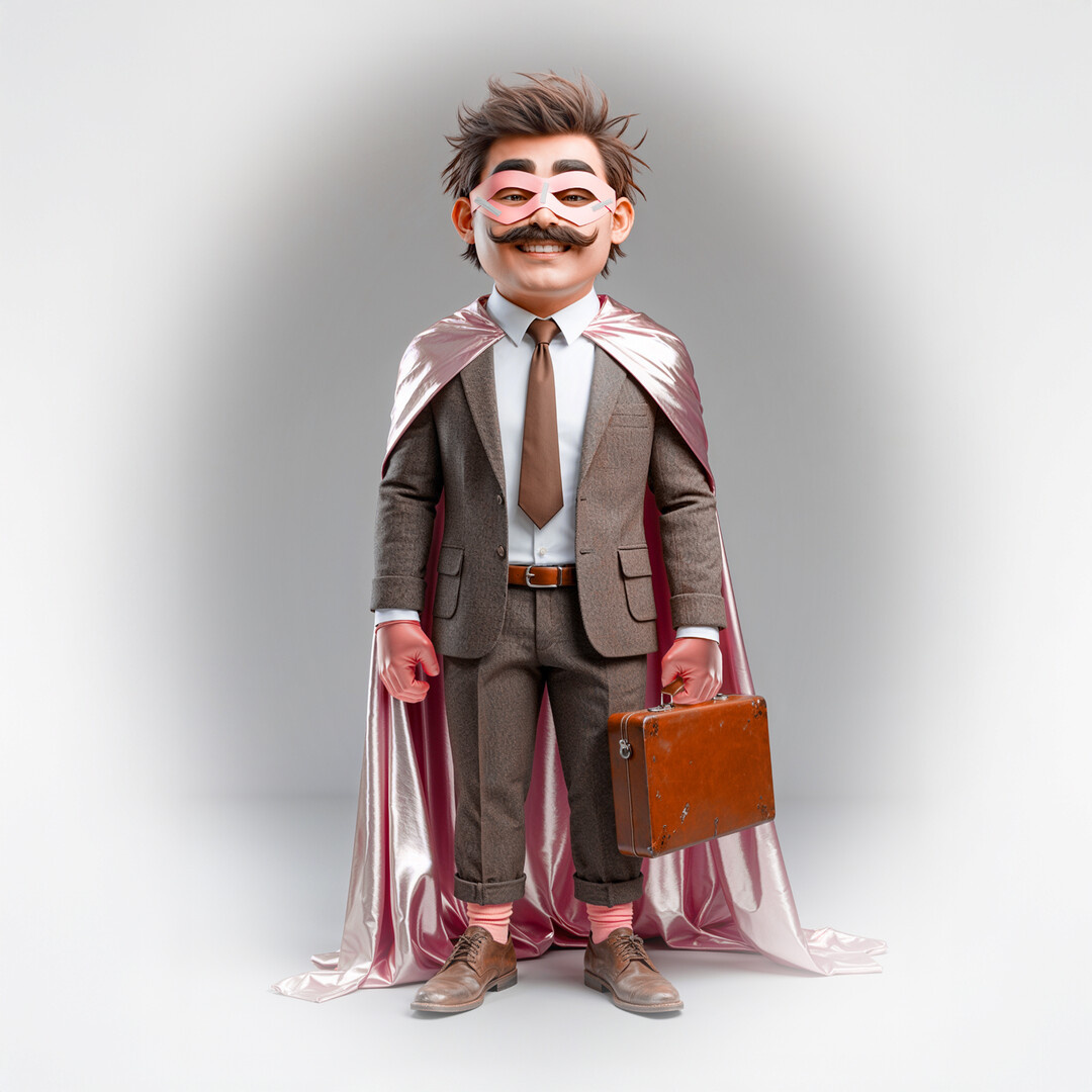 Super Chuck - Keychain - Flesh