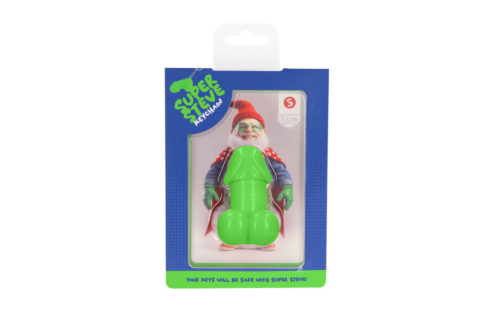 Super Steve - Sleutelhanger - Groen