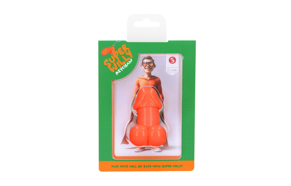 Super Willy - Schlüsselanhänger - Orange