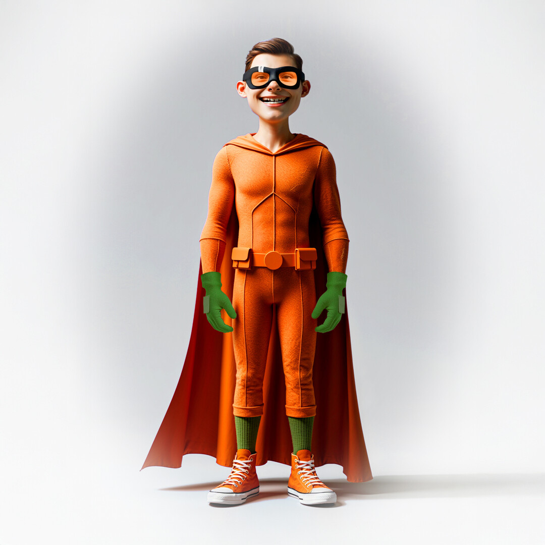 Super Willy - Keychain - Orange