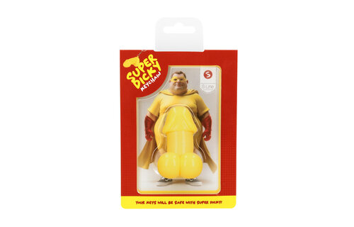 Super Dicky - Sleutelhanger - Geel