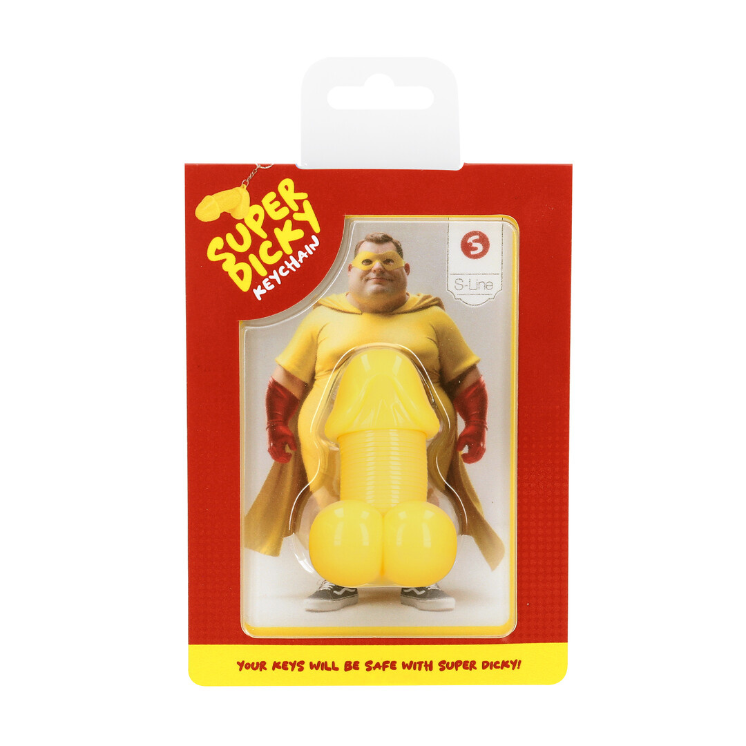 Super Dicky - Keychain - Yellow