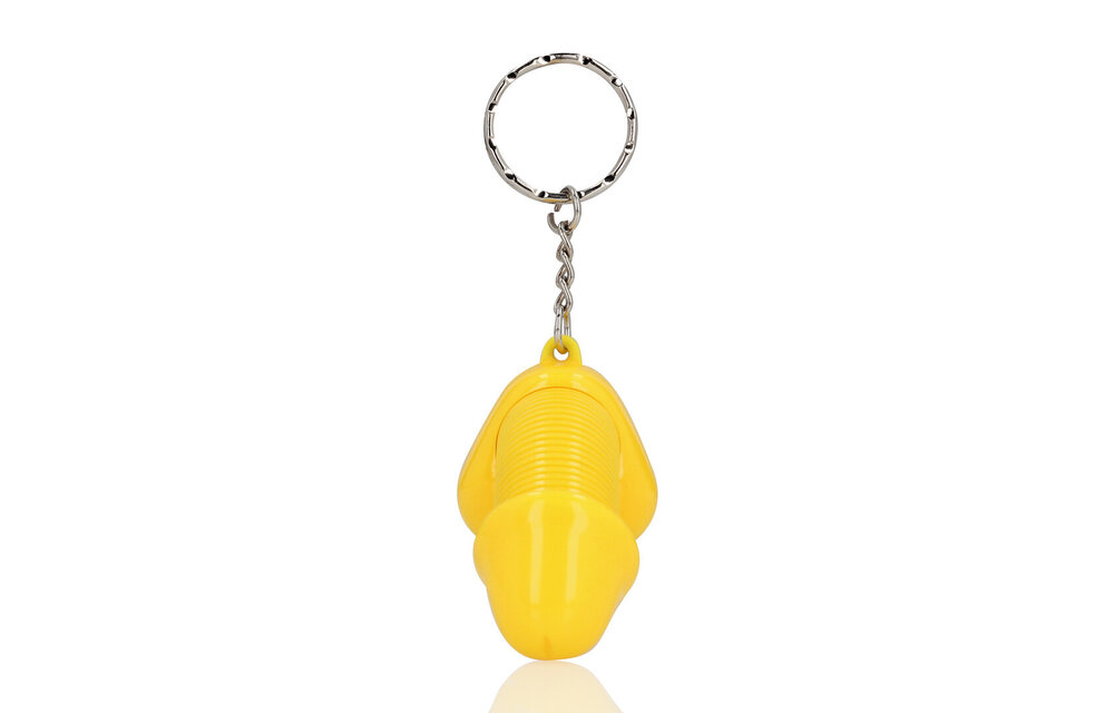 Super Dicky - Keychain - Yellow
