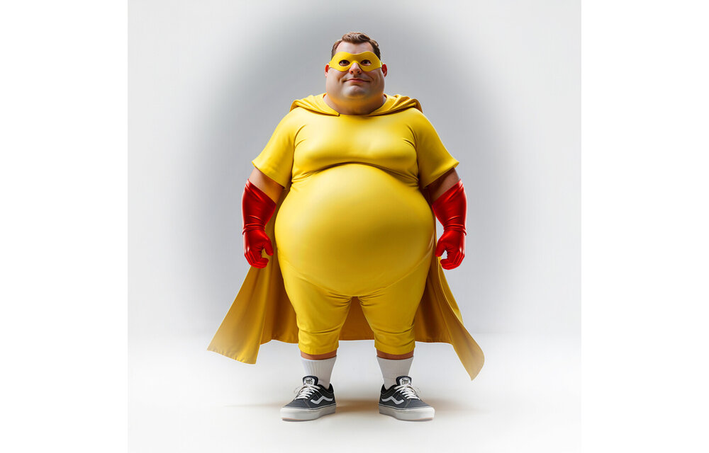 Super Dicky - Schlüsselanhänger - Gelb